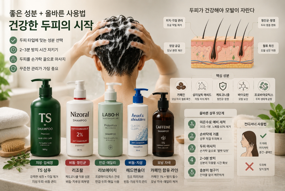 탈모 샴푸 추천 BEST